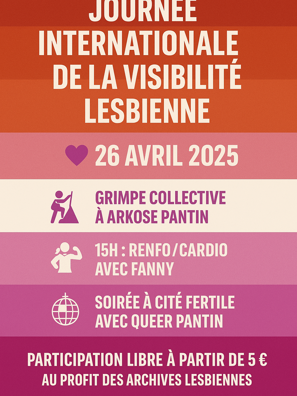 Journee internationale visibilite lesbienne