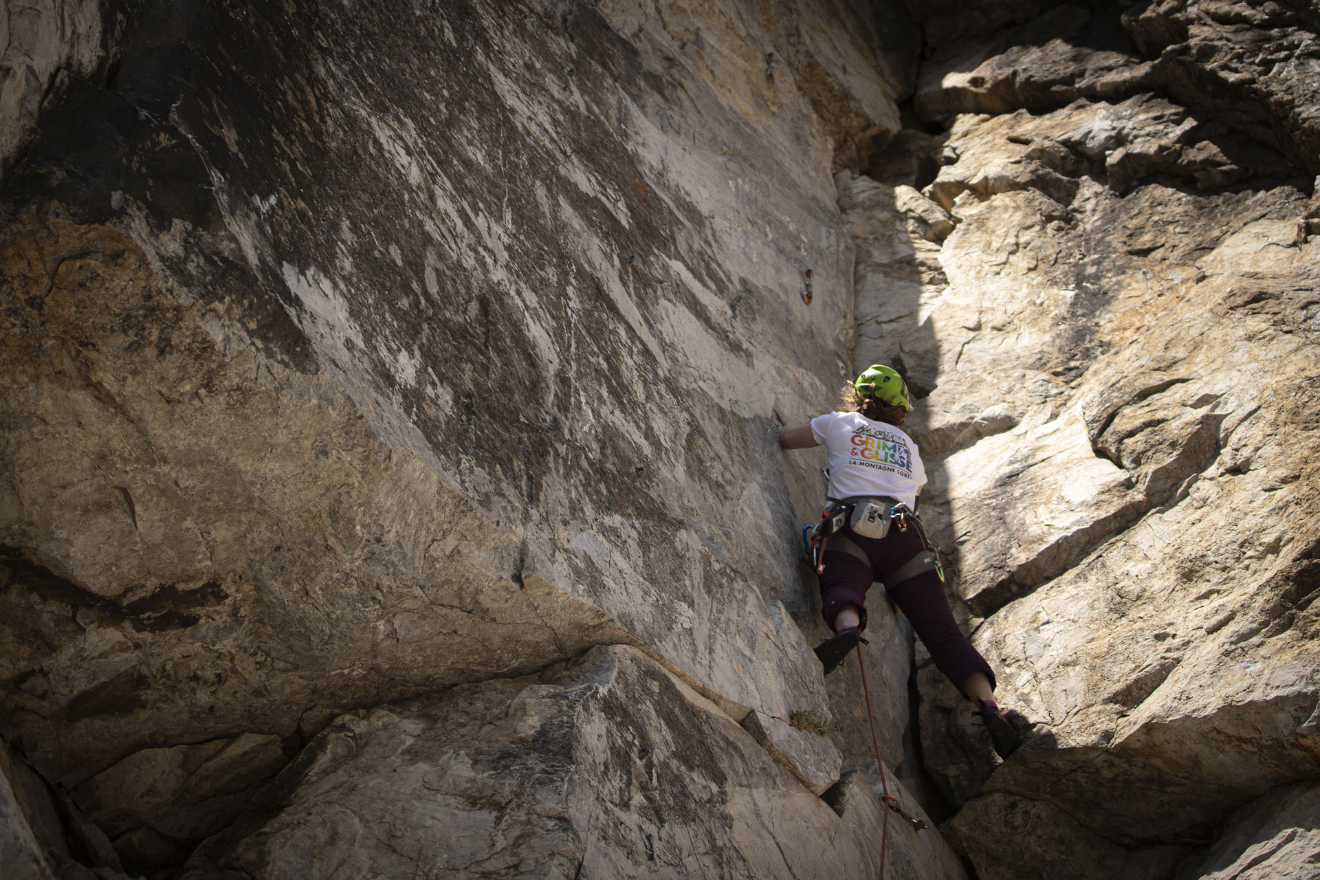 grimpe flinta sne escalade falaise