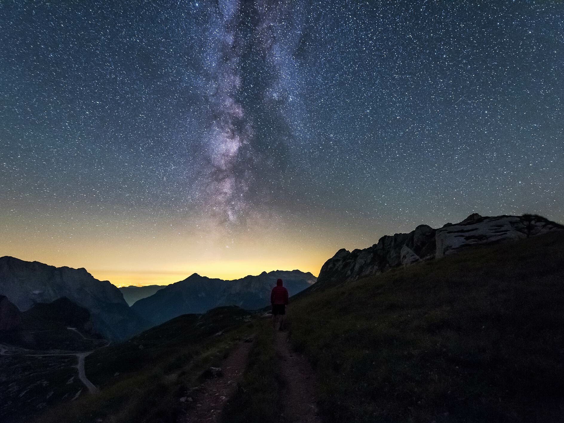 Randonnée festival astronomie alpes