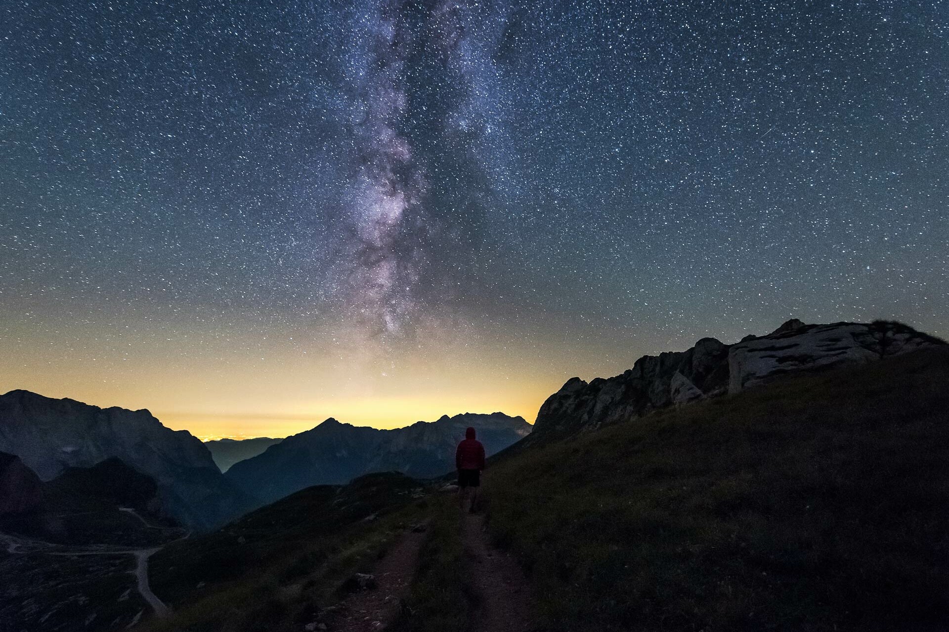 Randonnée festival astronomie alpes