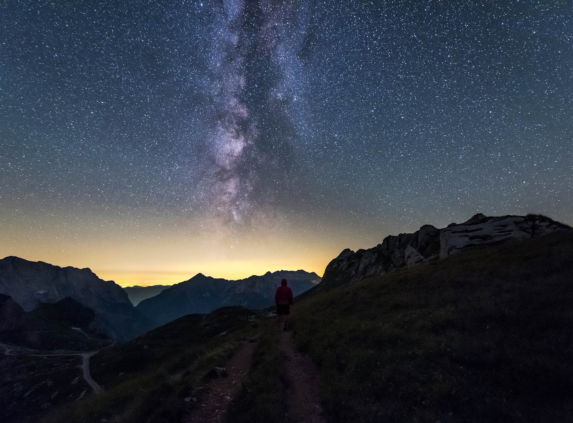 Randonnée festival astronomie alpes